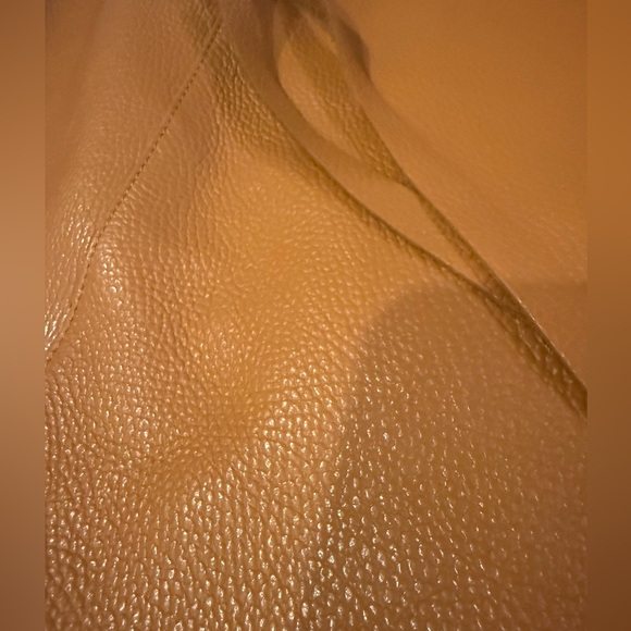 Marlon Italy Genuine Leather Slouch Hobo Bag – Tan Cognac – Made in Italy - Picture 4 of 6